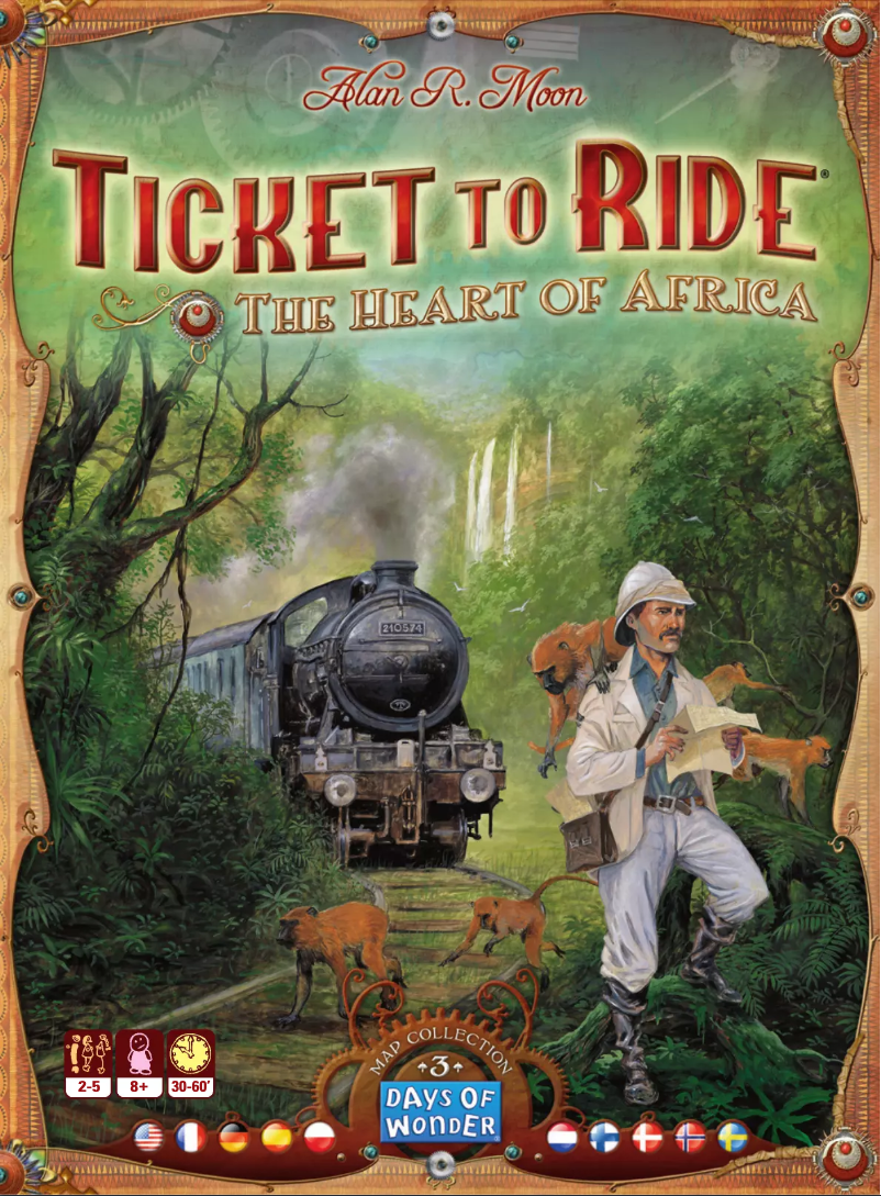 Page n°1 - Manuel utilisateur Days of Wonder Ticket to Ride - The Heart of Africa