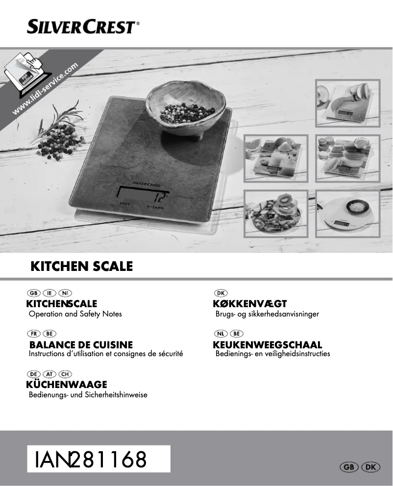Image de la première page du manuel de l'appareil IAN 281168