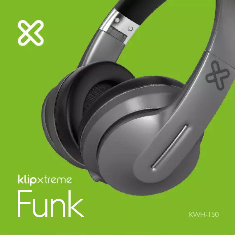 Page n°1 - Manuel utilisateur Klip Xtreme Funk KWH-150