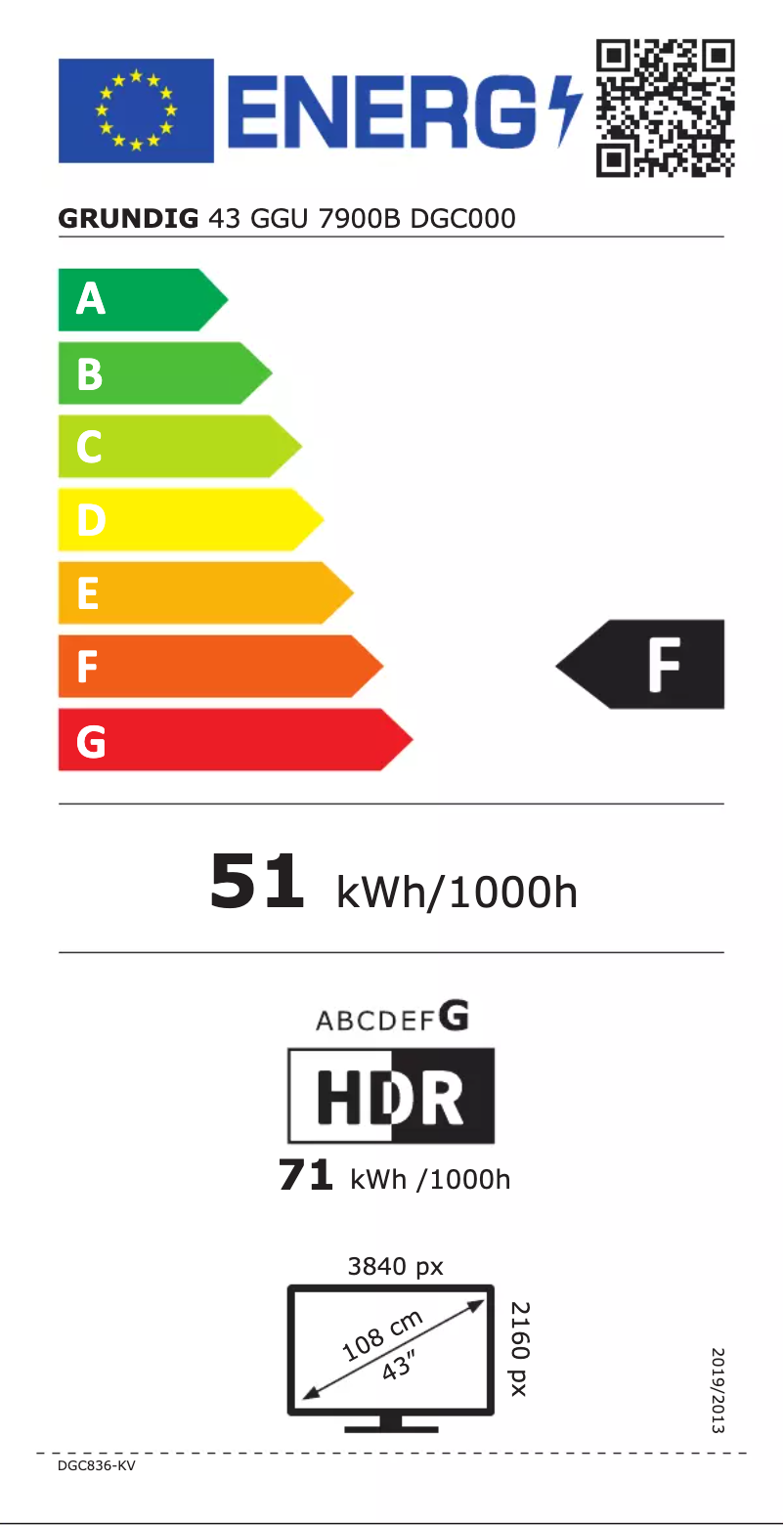 Image de la première page du manuel de l'appareil 43GGU7900B