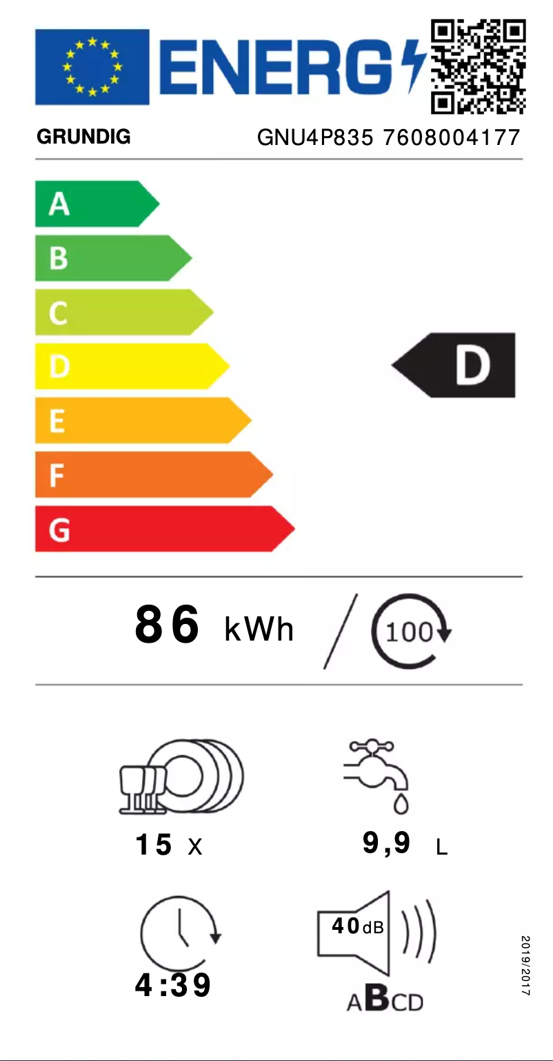 Page n°1 - Manuel utilisateur Grundig GNU 4P835
