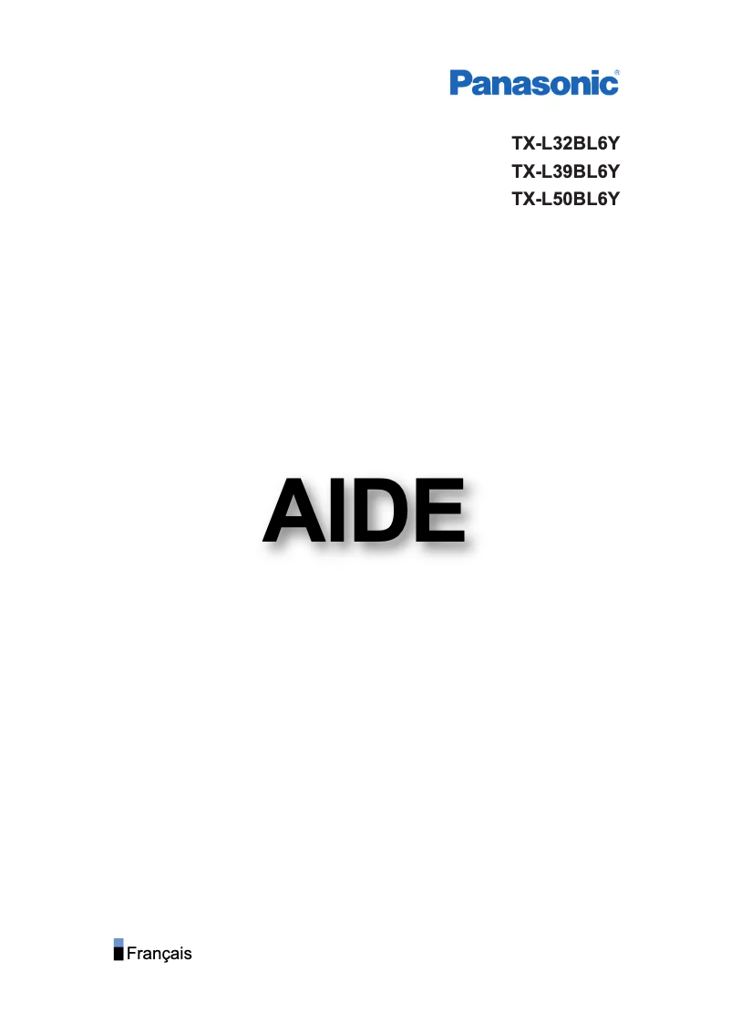 Imagen de la primera página del manual del dispositivo TX-L39BL6Y