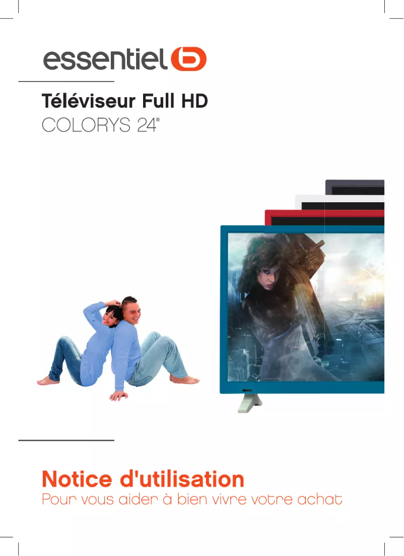 Image de la première page du manuel de l'appareil Colorys 24''