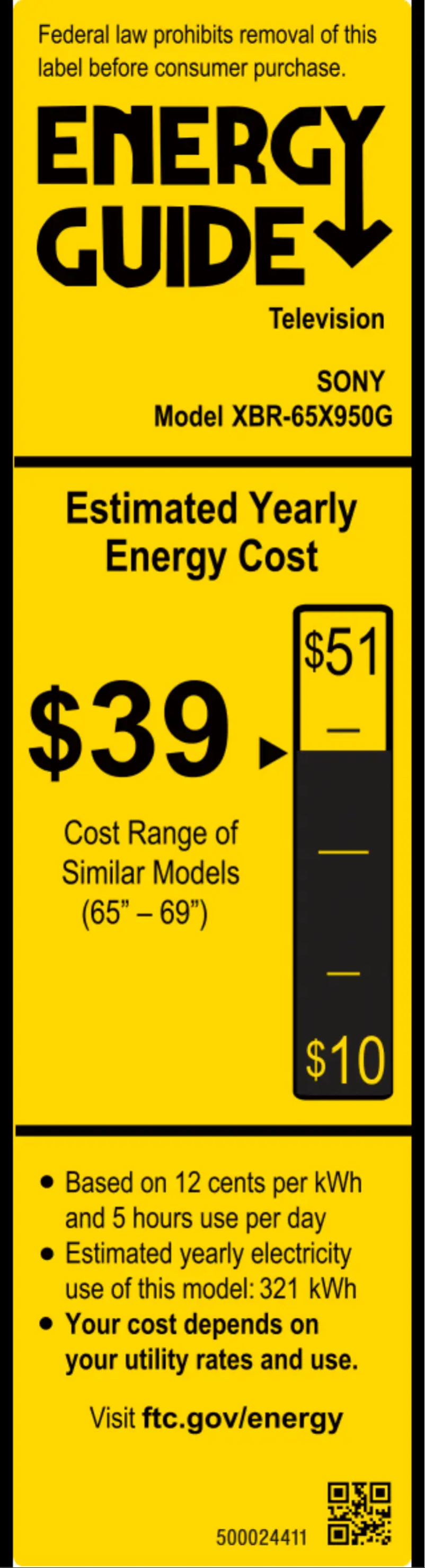 Image de la première page du manuel de l'appareil XBR-65X950G