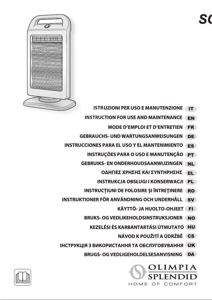 Imagen de la primera página del manual del dispositivo Solaria Evo