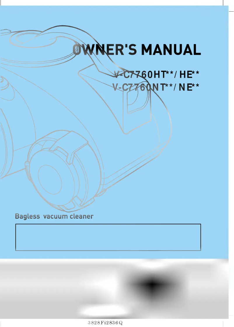 Page 1 de la notice Manuel utilisateur LG V-C7760HEQ