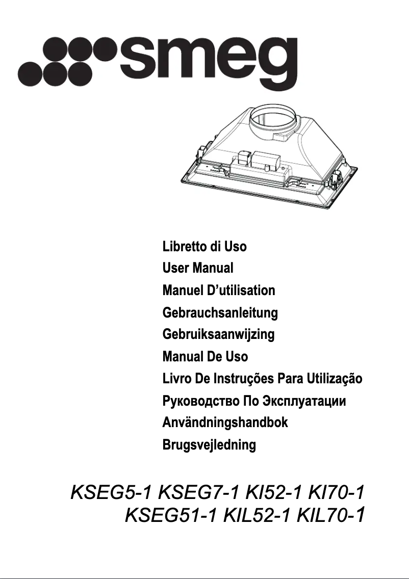 Page n°1 - Manuel utilisateur Smeg KI52-1