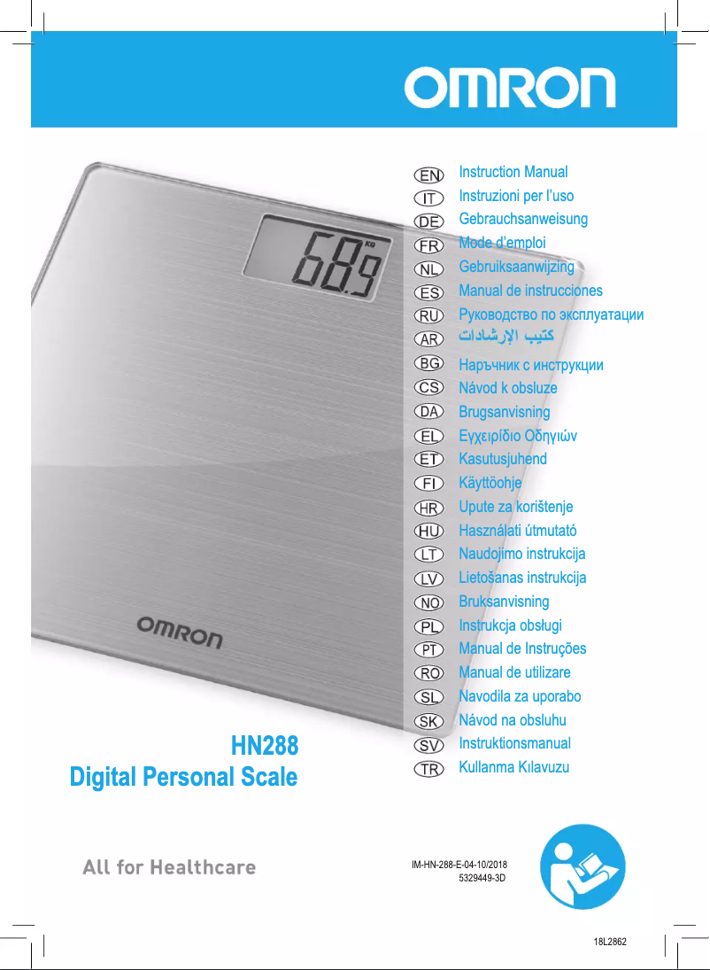 Página 1 del manual Manual de usuario Omron HN-288-E