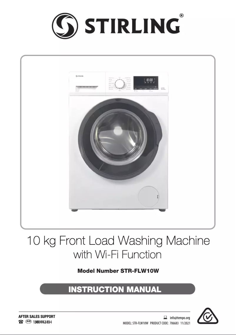 Page n°1 - Manuel utilisateur Stirling STR-FLW10W