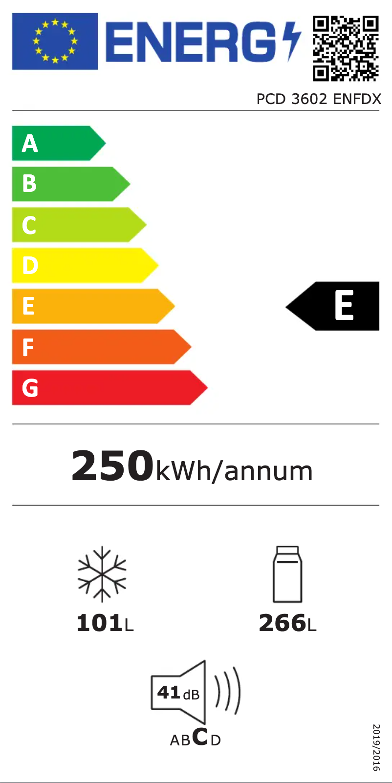 Image de la première page du manuel de l'appareil PCD 3602 ENFDX