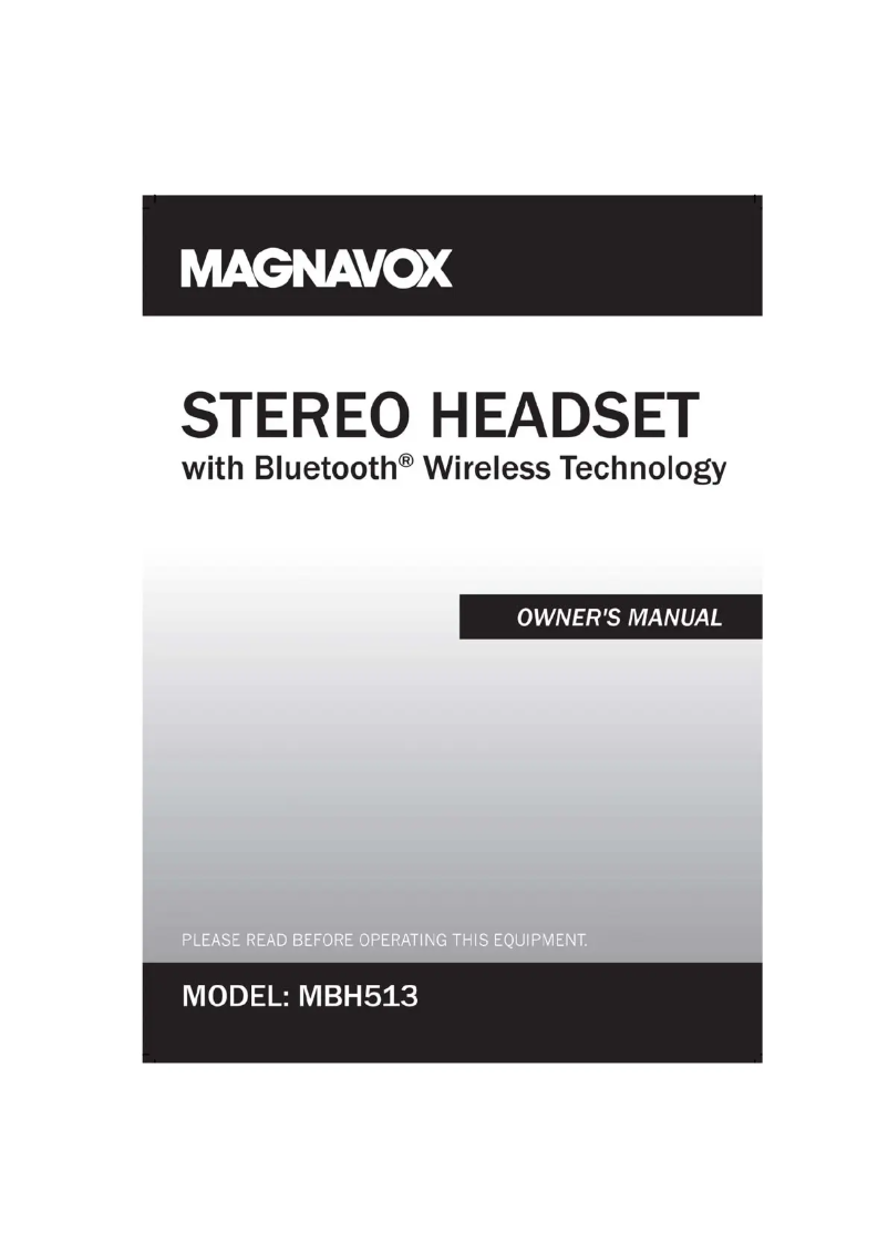 Page 1 de la notice Manuel utilisateur Magnavox MBH513