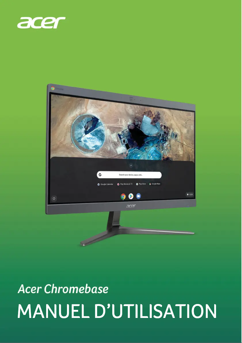 Página 1 del manual Manual de usuario Acer Chromebase Touch CA24I2