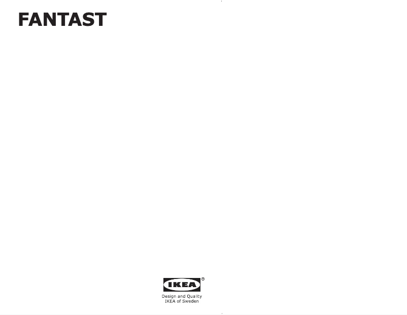 Image de la première page du manuel de l'appareil FANTAST 201.030.16