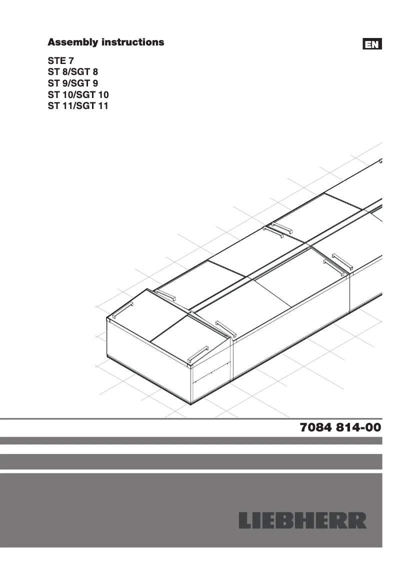 Page n°1 - Guide d'installation Liebherr SGTm 972