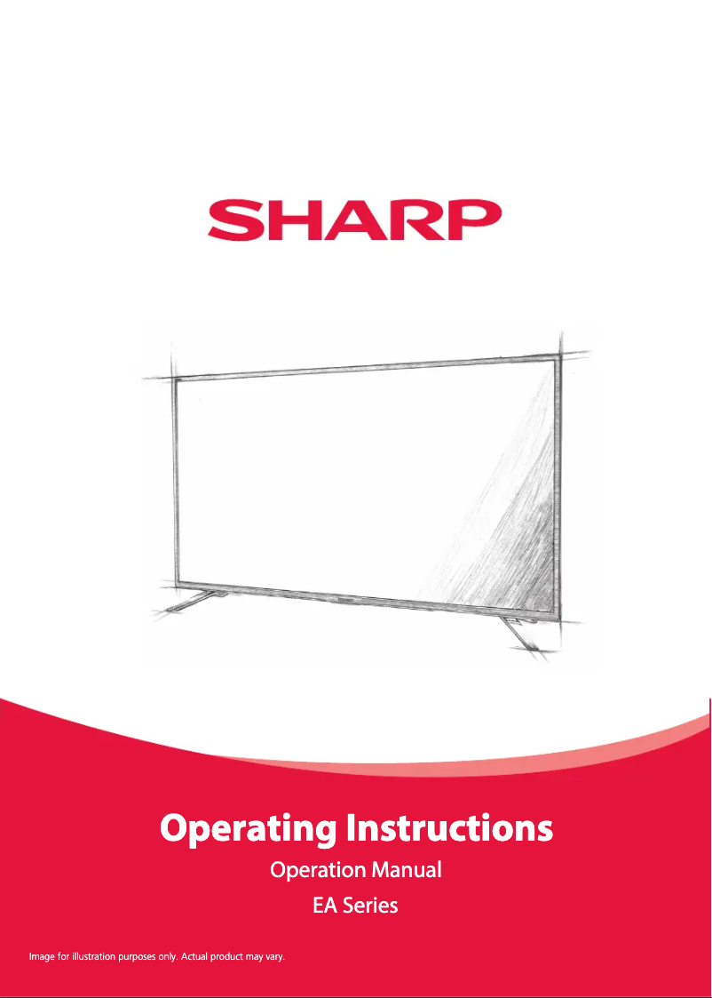 Page n°1 - Manuel utilisateur Sharp 32EA2K