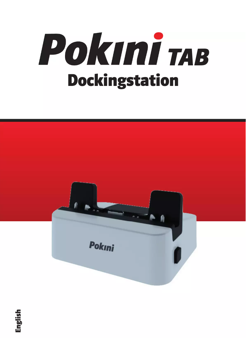 Image de la première page du manuel de l'appareil Pokini Tab