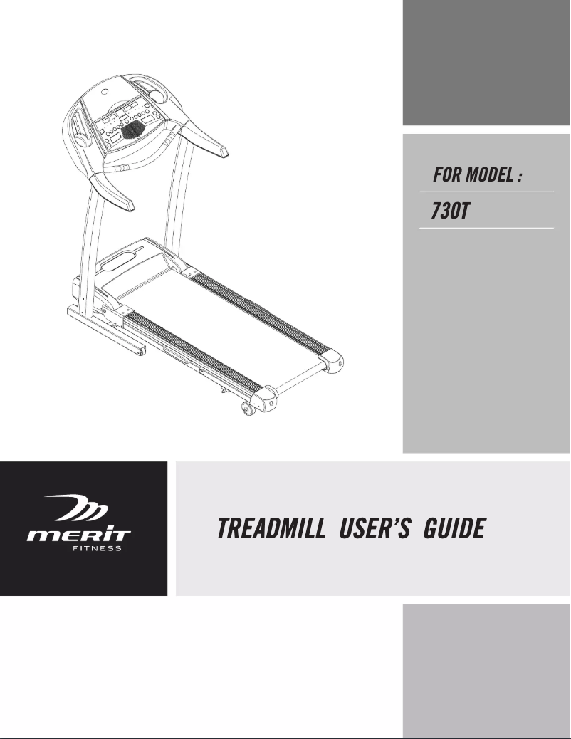 Page n°1 - Manuel utilisateur Merit 730T