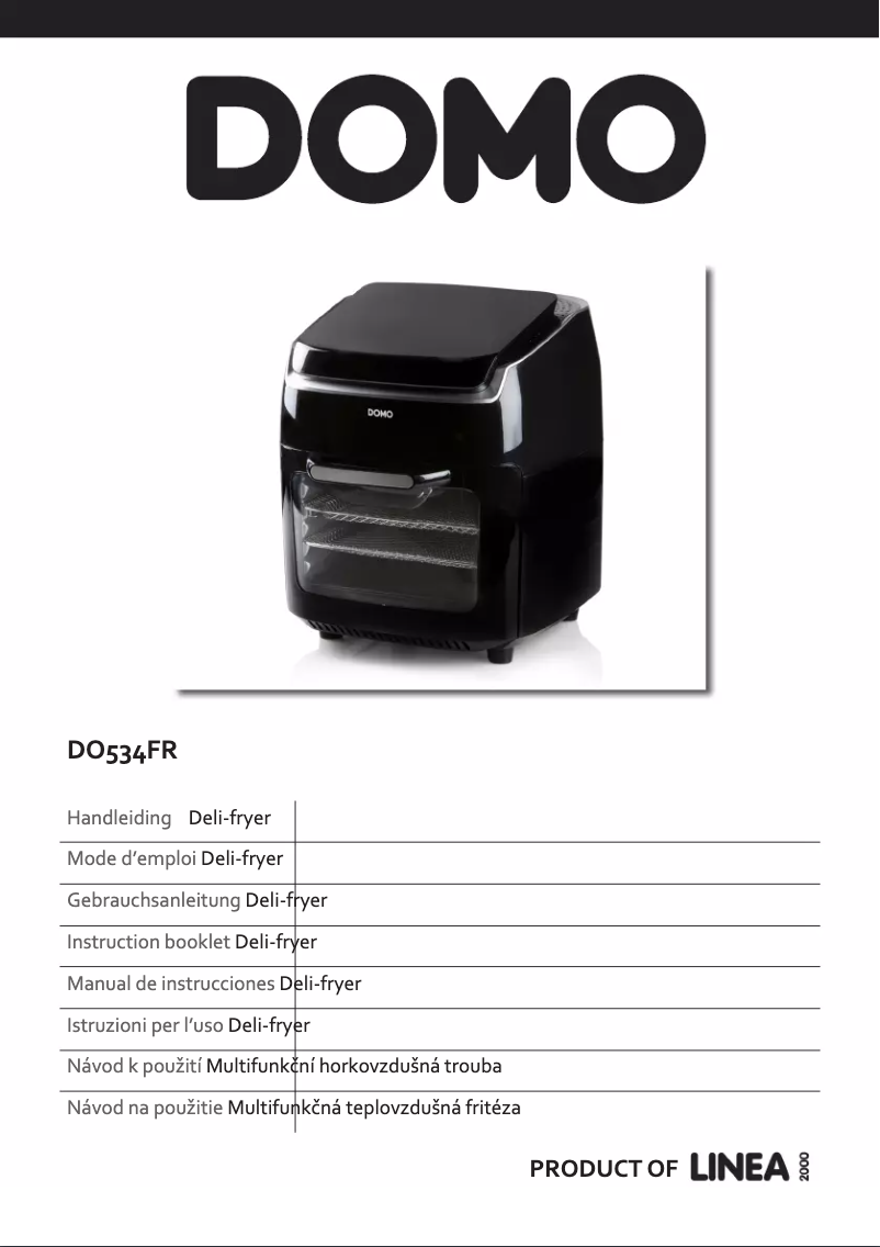 Image de la première page du manuel de l'appareil DO534FR