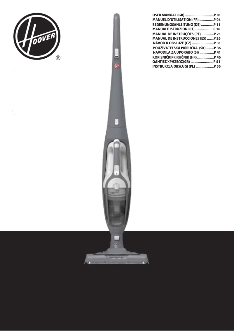 Page n°1 - Manuel utilisateur Hoover HF21F22 011