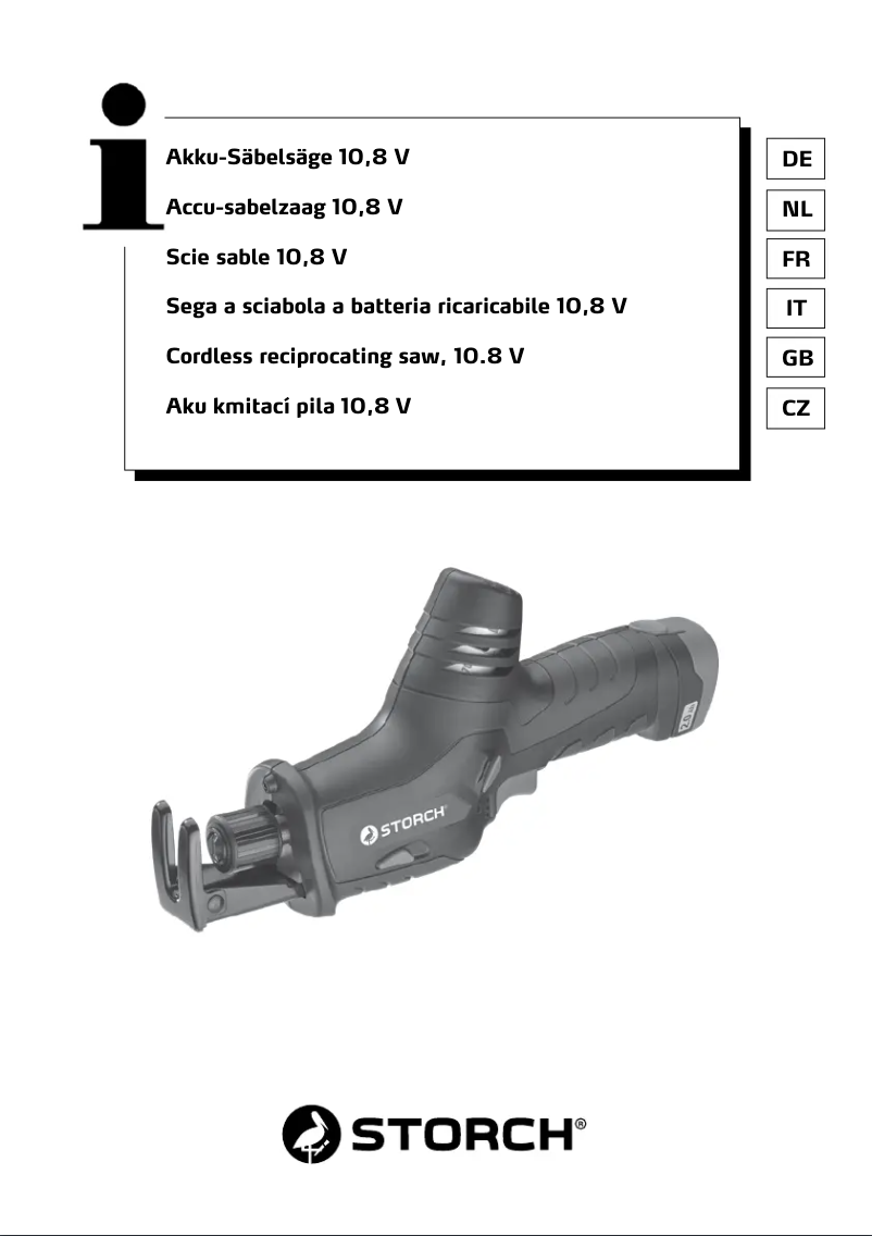 Page 1 de la notice Manuel utilisateur Storch 57 01 95