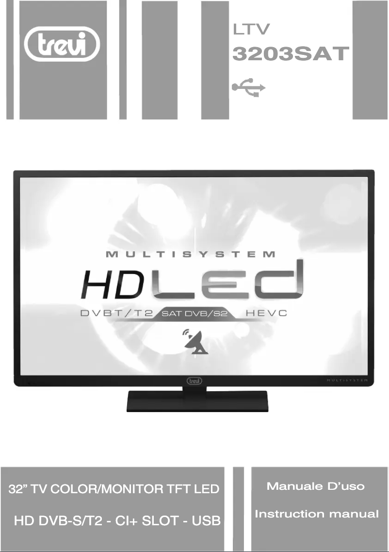 Image de la première page du manuel de l'appareil LTV 3203 SAT