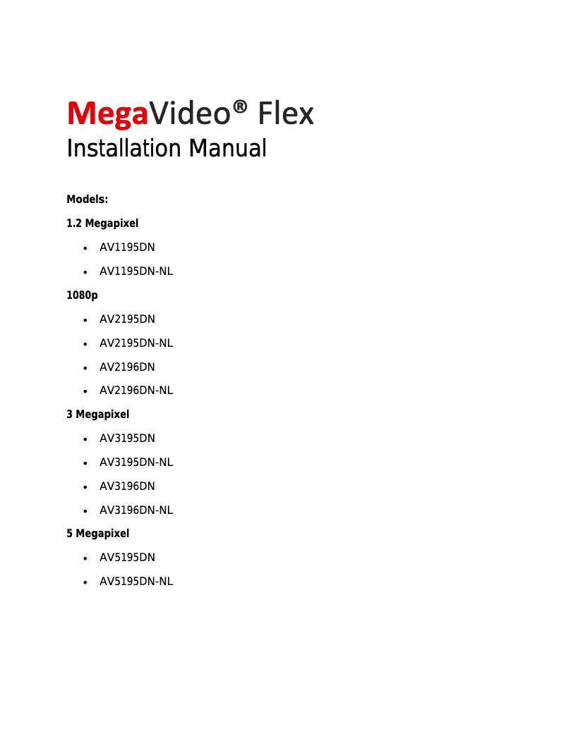 Image de la première page du manuel de l'appareil AV3196DN-NL