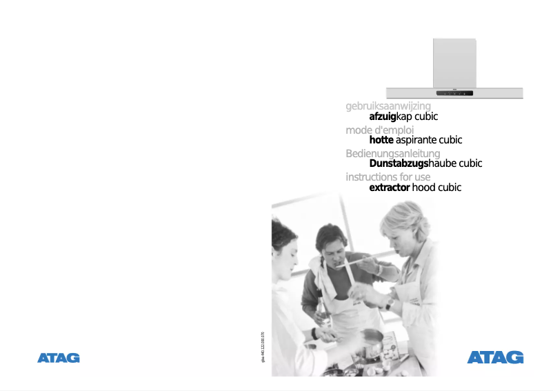 Page 1 de la notice Manuel utilisateur Atag WM6