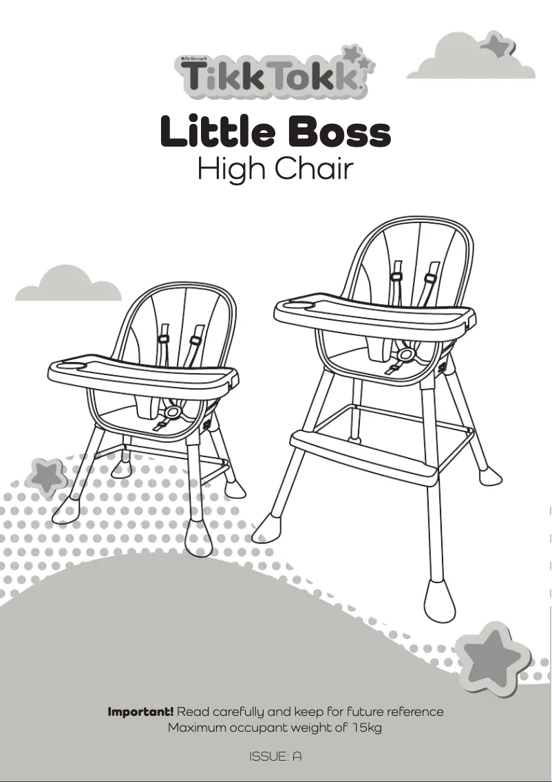 Page 1 of the manual User Manual TikkTokk Little Boss