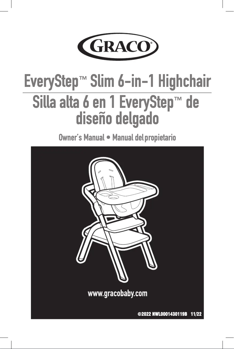 Page 1 de la notice Guide de démarrage rapide Graco EveryStep