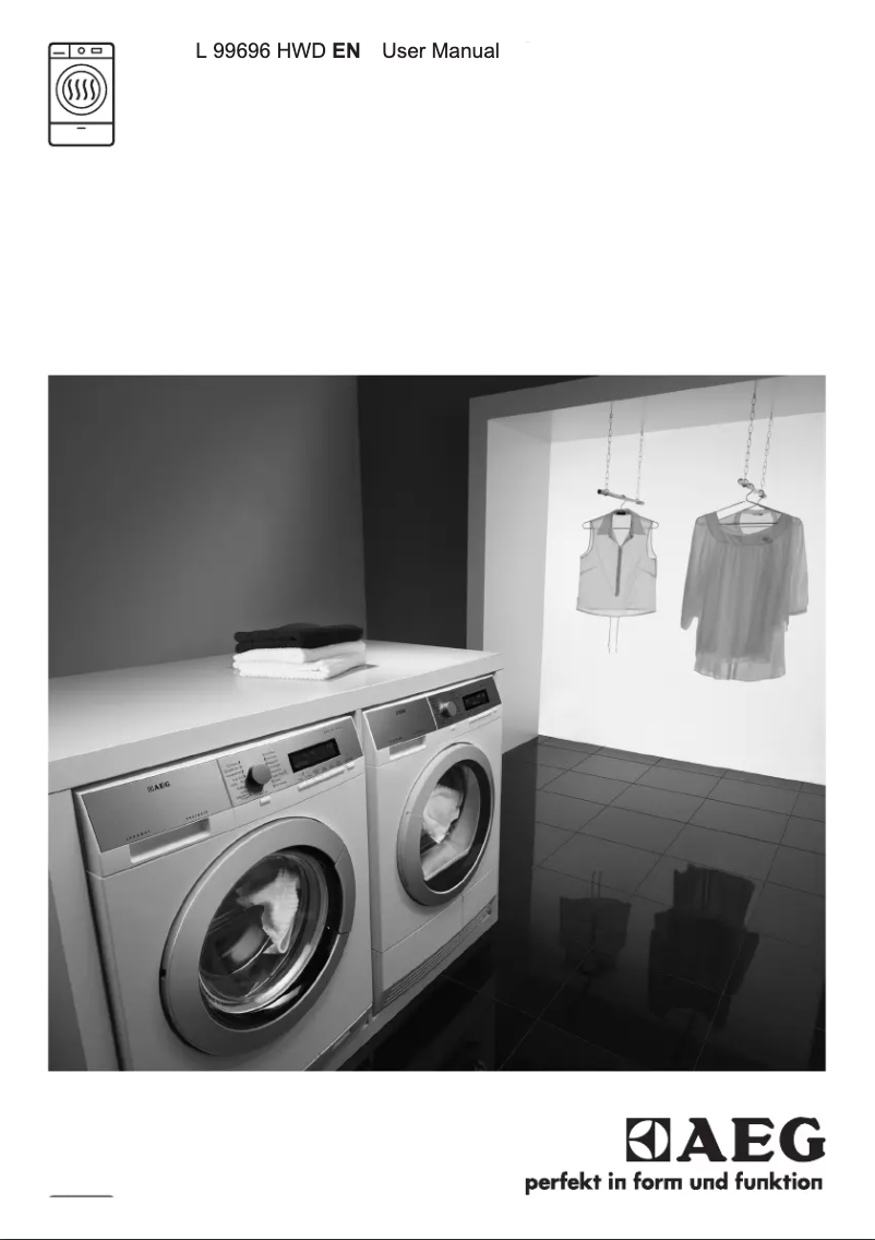 Page n°1 - Manuel utilisateur AEG L99696HWD