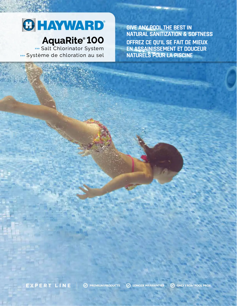 Página 1 del manual Manual de usuario Hayward AquaRite 100