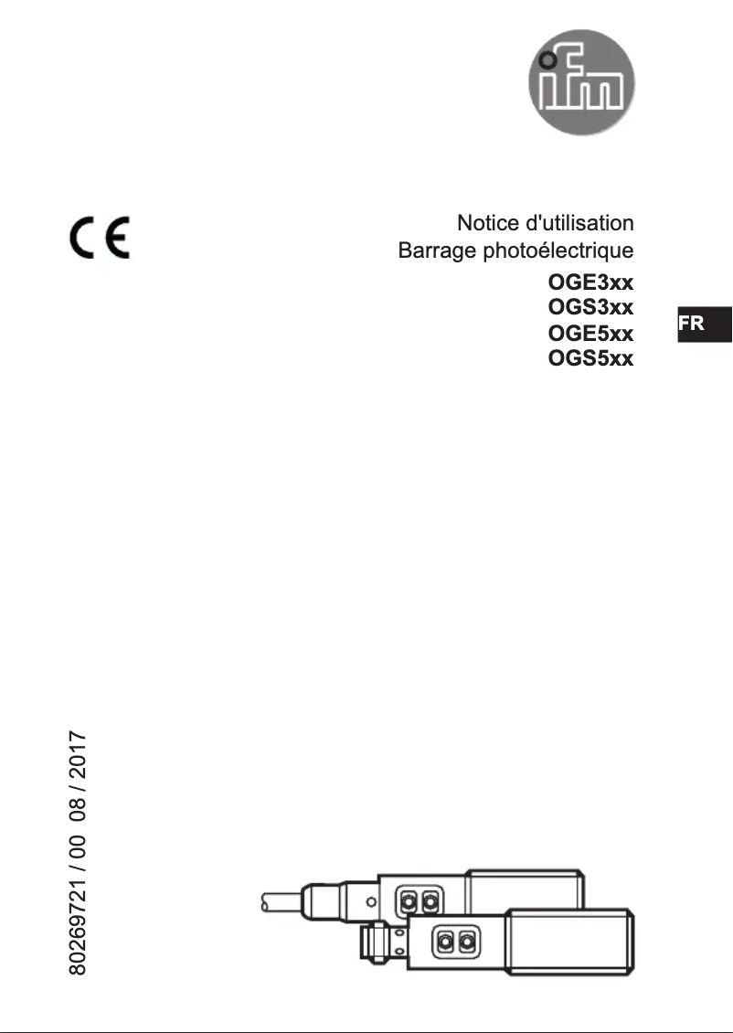 Page n°1 - Manuel utilisateur IFM OGS501
