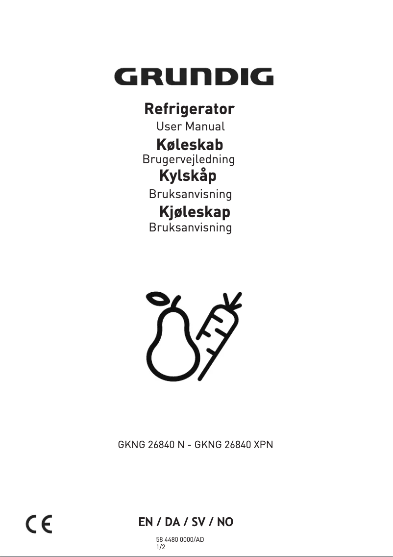 Imagen de la primera página del manual del dispositivo GKNG 26840 XPN