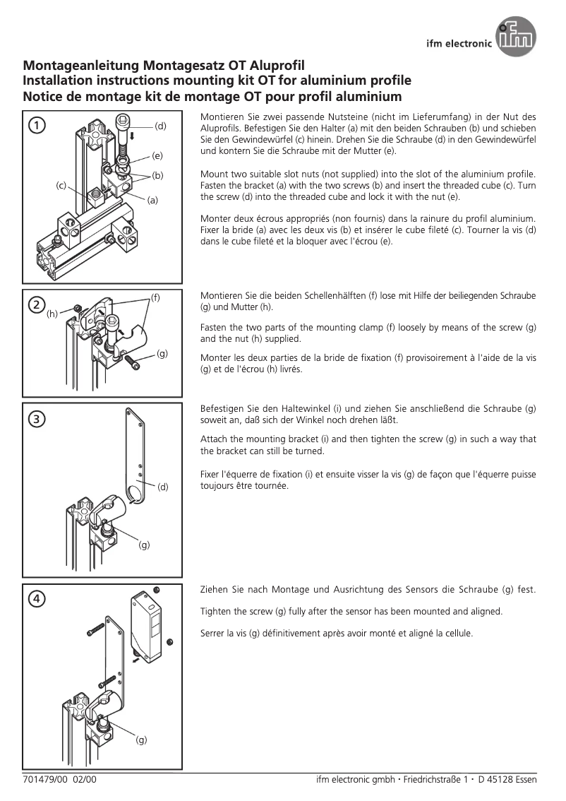 Page n°1 - Manuel utilisateur IFM E20892
