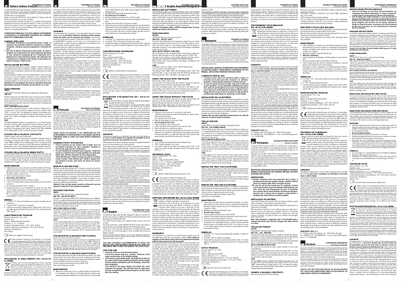 Página 1 del manual Manual de usuario Laica PS3004