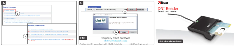 Página 1 del manual Manual de usuario Trust DNIe 21111