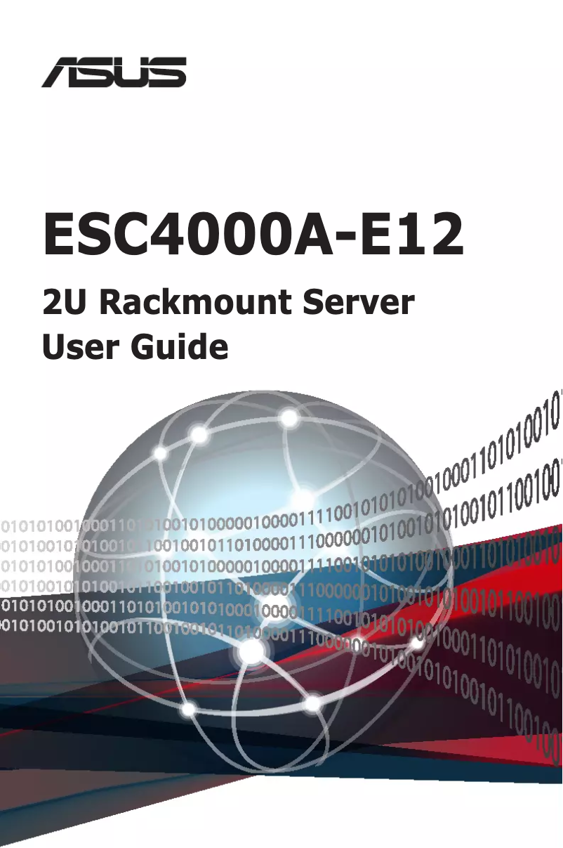 Page 1 de la notice Manuel utilisateur Asus ESC4000A-E12