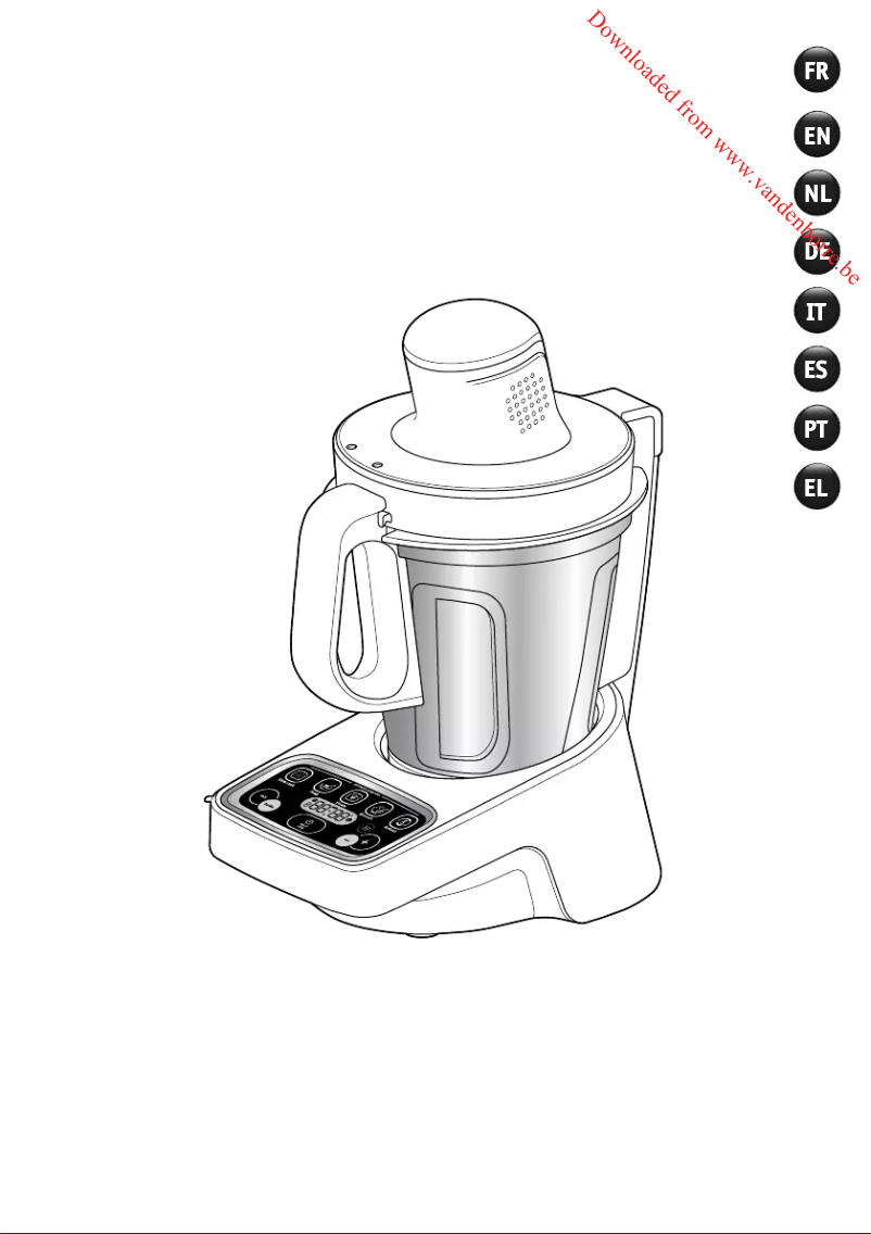 Page 1 de la notice Manuel utilisateur Moulinex Volupta HF4041