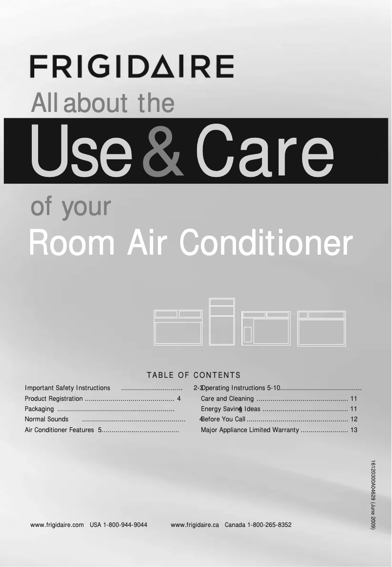 Image de la première page du manuel de l'appareil FFRE0833S1