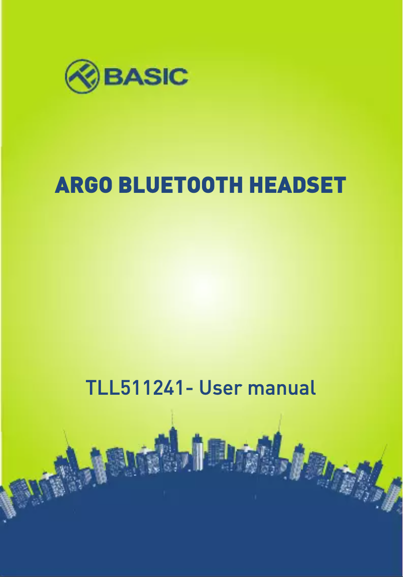 Page 1 de la notice Manuel utilisateur Tellur Argo TLL511241