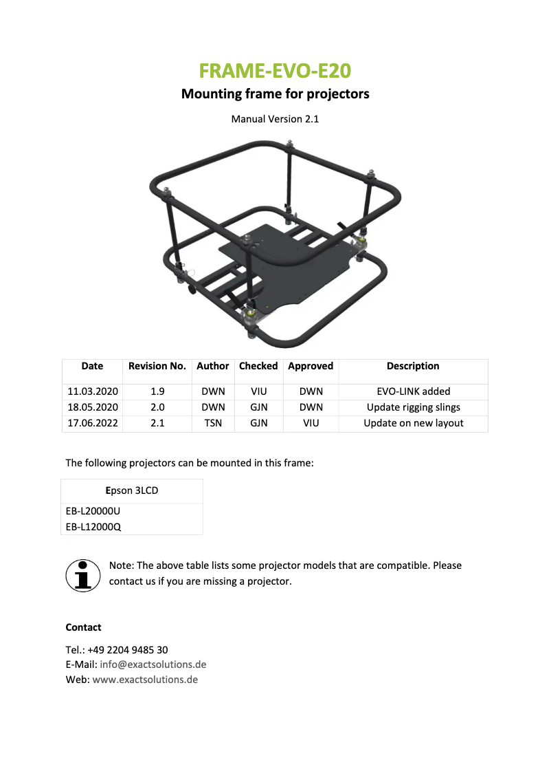 Page 1 de la notice Manuel utilisateur Epson ELPMB57