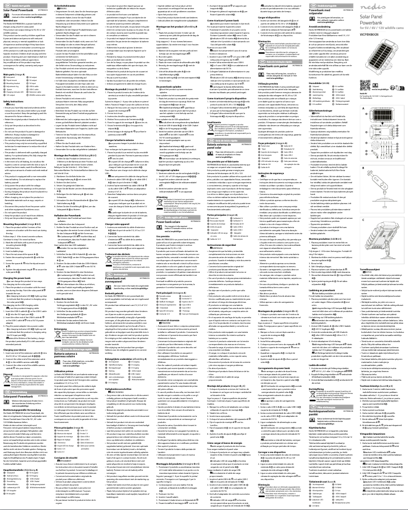 Page n°1 - Manuel utilisateur Nedis WCPBK80GN