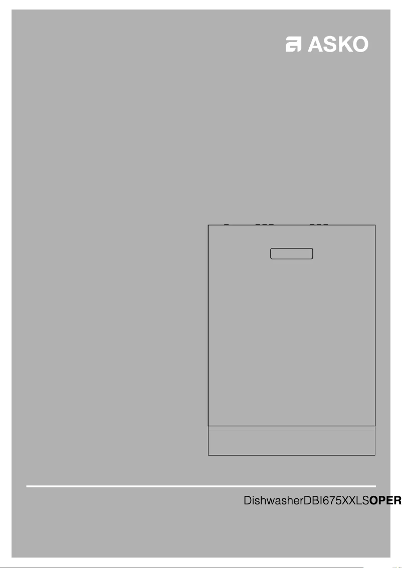 Image de la première page du manuel de l'appareil DBI675IXXLS