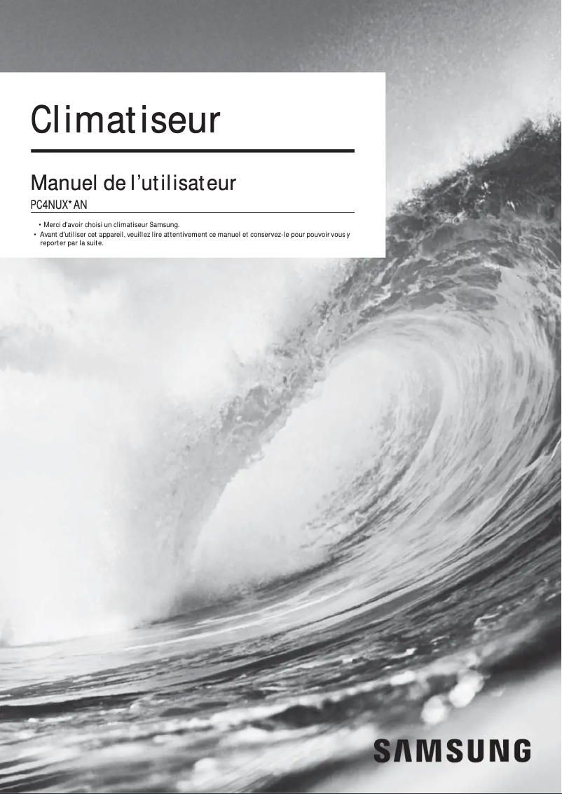 Page n°1 - Manuel utilisateur Samsung PC4NUXMAN