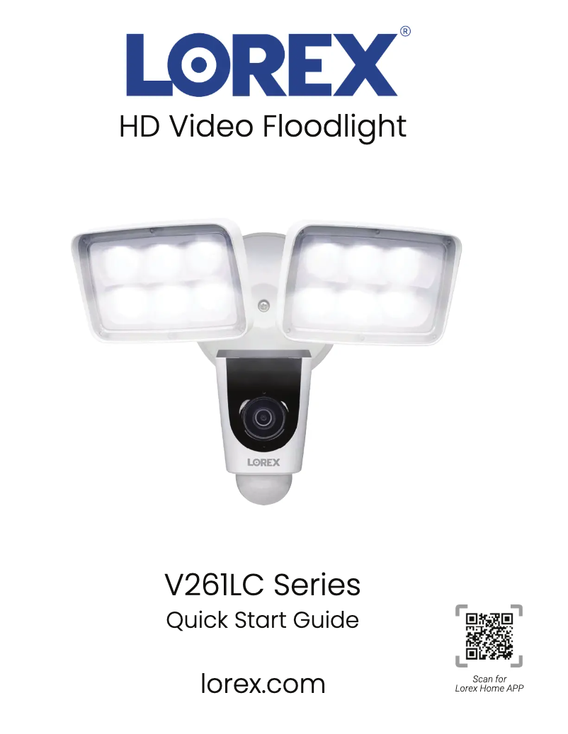 Page n°1 - Mode d'emploi Lorex V261LCD-E