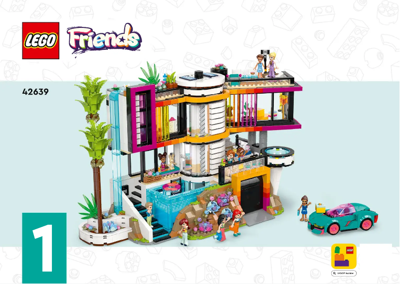 Page 1 de la notice Manuel utilisateur Lego Friends 42639