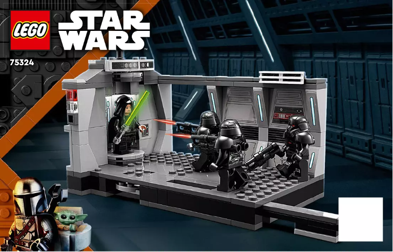 Image de la première page du manuel de l'appareil Star Wars 75324