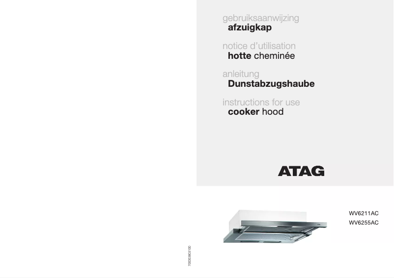 Page n°1 - Manuel utilisateur Atag WV6255AC