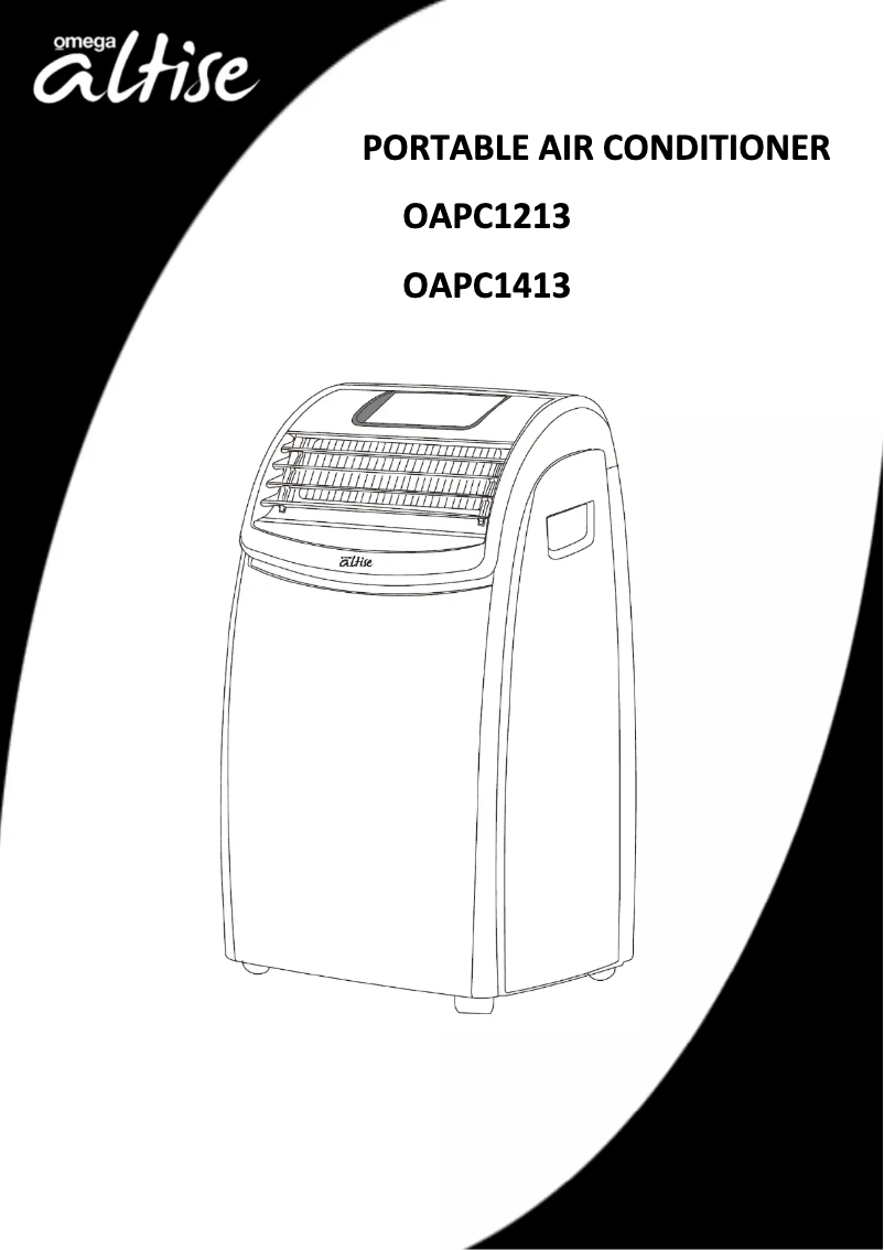 Page 1 de la notice Manuel utilisateur Omega OAPC1413
