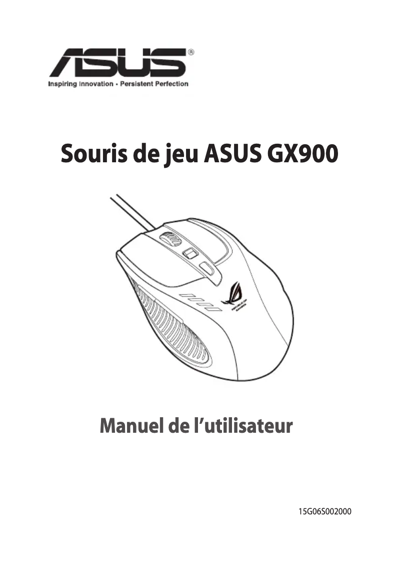 Page n°1 - Manuel utilisateur Asus GX900